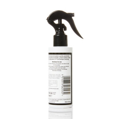 CarPlan T-Cut Car Bumper & Trim Treatment Kit - Permanent Colour Rubber x 2