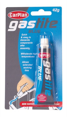 CarPlan Tetrosyl Gastite Gasket Paste Sealant Blue 42g Tube Multi Purpose x 12