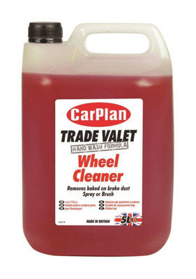 CarPlan Trade Performance Valet Car Van Alloy Steel Wheel Cleaner 5L