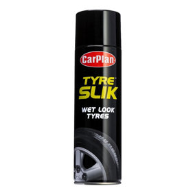 CarPlan TYS500 Tyre Slik - Wet Look Tyres Gives Ultimate Wet Look 500mL x 12