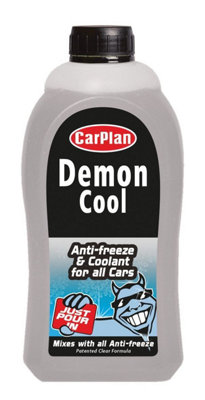 CarPlan Winter Antifreeze & Summer Coolant Universal Top Up Demon Cool 1 Litres