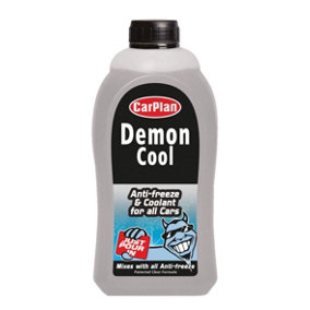 CarPlan Winter Antifreeze & Summer Coolant Universal Top Up Demon Cool 1 Litres