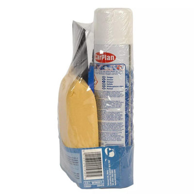 Carplan Winter Essential Car Care Travel Kit Scraper De-Icer Screen Wash x3 - 6