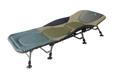 CARPZILLA Carp Fishing Bed Chair Bedchair Camping Heavy Duty 8