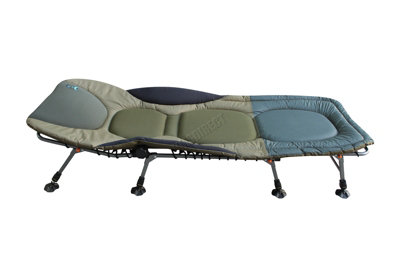 CARPZILLA Carp Fishing Bed Chair Bedchair Camping Heavy Duty 8 Adjustable  Legs