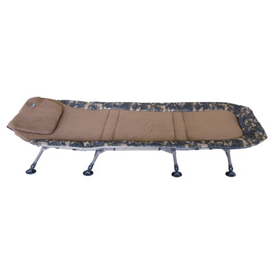 CARPZILLA Fishing Bed 8 Legs 150kg Folding Bedchair Camping Equipment 210x97cm