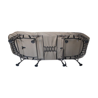 CARPZILLA Fishing Bed 8 Legs 150kg Folding Bedchair Camping Equipment 210x97cm