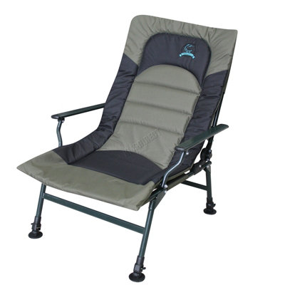 Big Reclining Fishing Chair with Adjustable Legs Carp Fishing – TONAREX