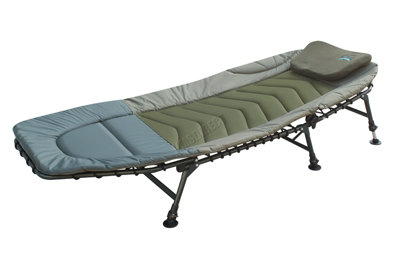 CARPZILLA Portable Fishing Bed Chair - XL Camping Bed With Tackle Storage