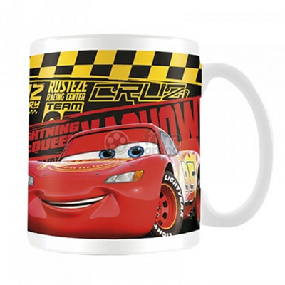 Cars 3 Duo Mug White/Red/Yellow (One Size)