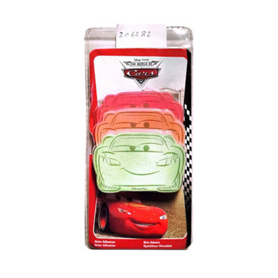 Cars The World Of Cars Self-Stick Notes Red/Orange/Green (One Size)