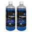 CARSHARK Antifreeze and Coolant 2 x 1 Litre Effective down to -36 - Ready to use