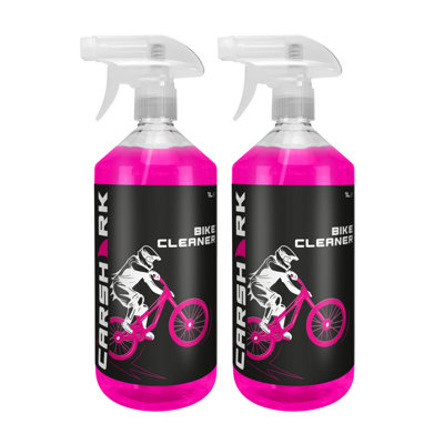 CARSHARK Bike Cleaner 2 x 1 Litre - Multi Pack