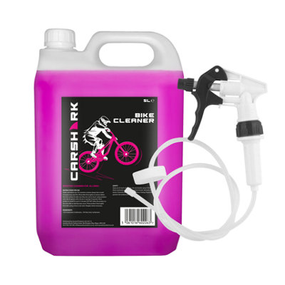 CARSHARK Bike Cleaner 5 Litre with Long Hose Trigger