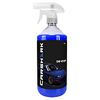 CARSHARK De-icer - 1 Litre - Fast Acting, Suitable for Doors, Windows and Locks
