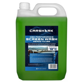 CARSHARK High Performance Screenwash 5 Litre, Effective down to -10
