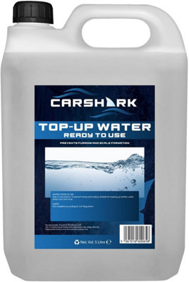 CARSHARK Top-Up Water 2 x 5L - Multi Pack