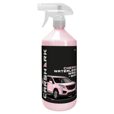 CARSHARK Waterless Wash & Wax - 4 x 1 Litre with Carnauba Wax - Multi Pack