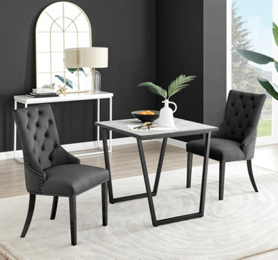 White 2 discount seater dining table