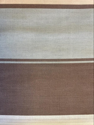 Carter Brown Striped Duvet Cover Set Modern Bedding