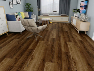 Casa Floors SPC Click Vinyl Floor Canadian Pine Oak - 1.33m²/Pack - 8.7mm Thickness