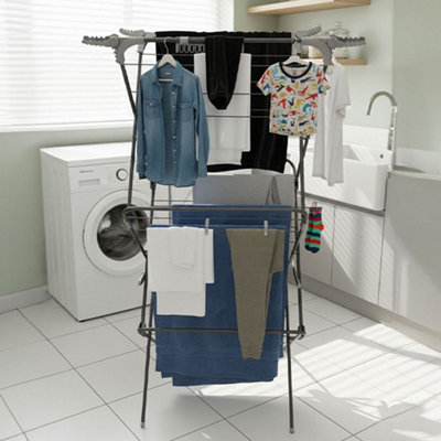 Casabella Clothes Airer - 3-Tier Clothes Airer, 15m Drying Space ...