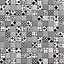 Casablanca Monochrome Self-Adhesive Mosaic Tile