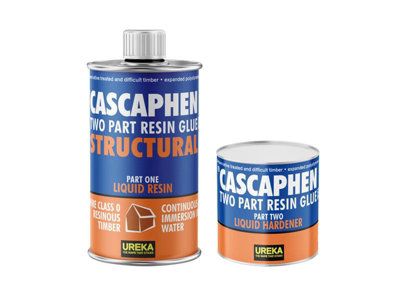 Cascaphen Two Part Resin Waterproof and Structural  Glue - 670g