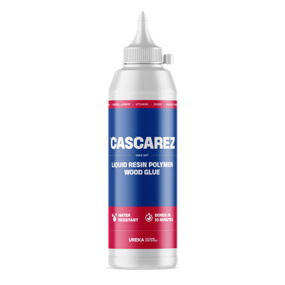 Cascarez Liquid Resin Polymer Wood Glue - Fast Grab - 1Ltr