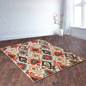 Cashmere 5566 Cream Traditional Rug by HMC-66 X 240 (Runner)