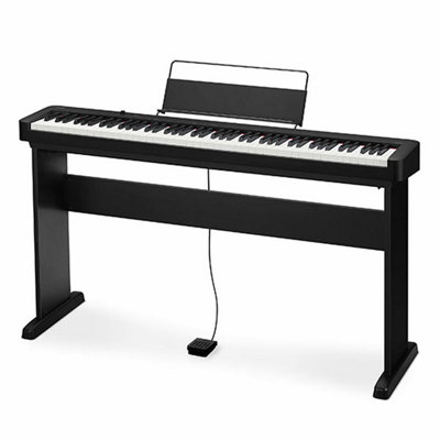 Casio CDP-S105 88-Key Digital Piano with Wooden Stand, Weighted