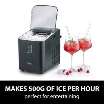 Caso Design IceChef Compact Ice Cube Maker with 1L Tank