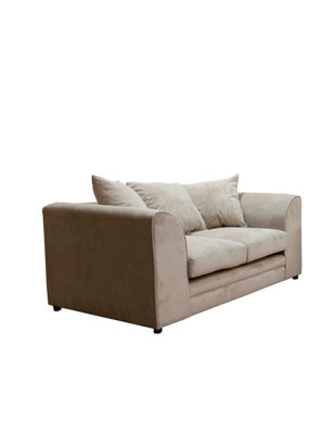 Casper Fabric 2 Seater Sofa Beige