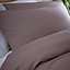 Cassia 100% Natural Cotton Duvet Cover Set