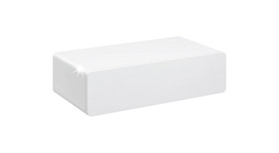 CASSY Shelf with Drawer, High Gloss White, 51x27x14cm