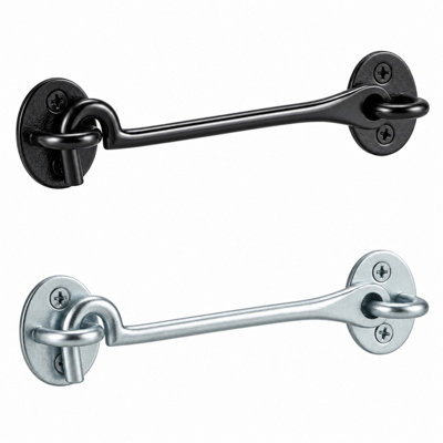 Cast Iron Cabin Hook and Eye - Traditional Door and Gate Holdback Latch ...