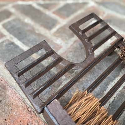 Cast Iron Classic Boot Jack & Shoe Scraper - 6