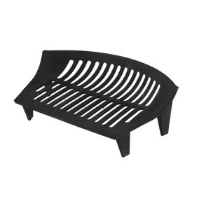 Cast Iron Fire Grate For 16 Inch Opening Heavy Duty Fire Log Coal Fireplace Rack Hearth