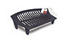 Cast Iron Fire Grate For 18 Inch Opening Heavy Duty Fire Log Coal Fireplace Rack Hearth