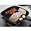 Cast Iron Griddle Pan Non Stick Square Frying Grill Fry Skillet Kitchen Cookware