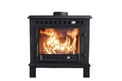Cast Iron Log Burner 10KW Wood Stove Multifuel Fire Place Price Comparisons | Compare The Build
