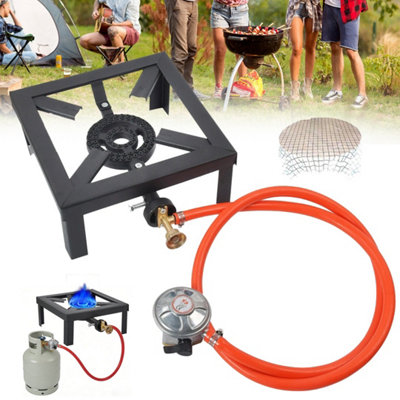 Cast Iron LPG Gas Burner Ring for High Heat Boiling Cooking