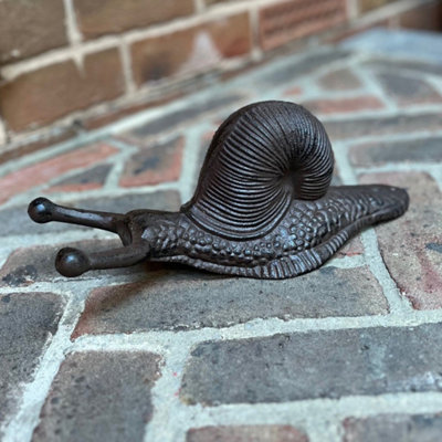 Cast Iron Snail Shaped Garden & Patio Boot Jack DIY at B&Q