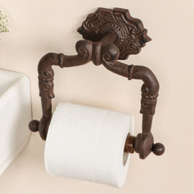 Cast Iron Wall Mounted Bathroom Toilet Paper Roll Holder