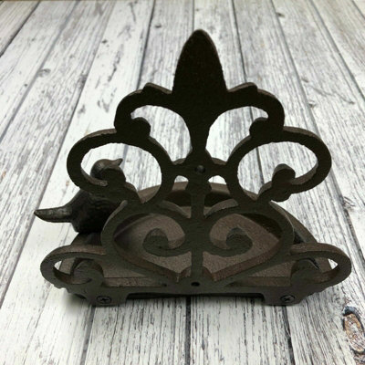 Cast Iron Wall Mounted Bird Feeder - 4