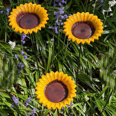 Cast Iron Wild Bird Sunflower Dish Bird Feeder (Set of 3) Price Comparisons | Compare The Build