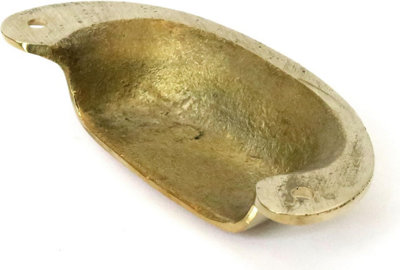Castelion Large Slim Brass Drawer Pull