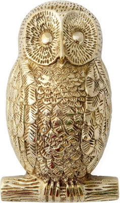 Castelion Solid Brass Owl Door Knocker Price Comparisons | Compare The Build