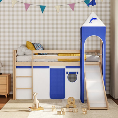 Diy loft on sale bed tent