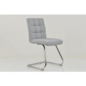 Castro Chair Black Chair Z Shaped Grey